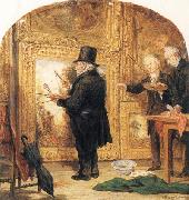 William Parrott J M W Turner at the Royal Academy,Varnishing Day Germany oil painting artist